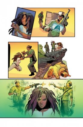 Primer vistazo de 'Black Panther: World of Wakanda' #1