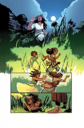 Primer vistazo de 'Black Panther: World of Wakanda' #1
