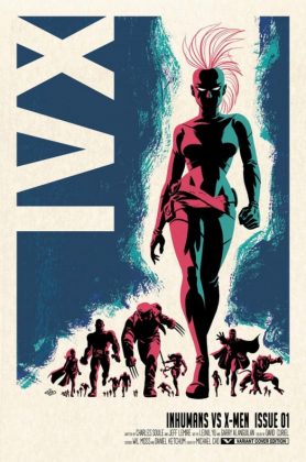 Primer vistazo a 'Inhumans Vs. X-Men' #1
