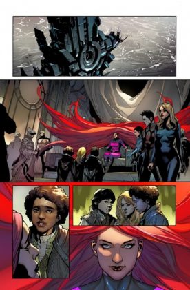 Primer vistazo a 'Inhumans Vs. X-Men' #1