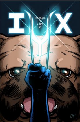 Primer vistazo a 'Inhumans Vs. X-Men' #1