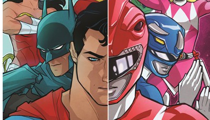 Justice League - Power Rangers destacada