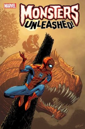 Portadas alternativas de 'Monsters Unleashed'