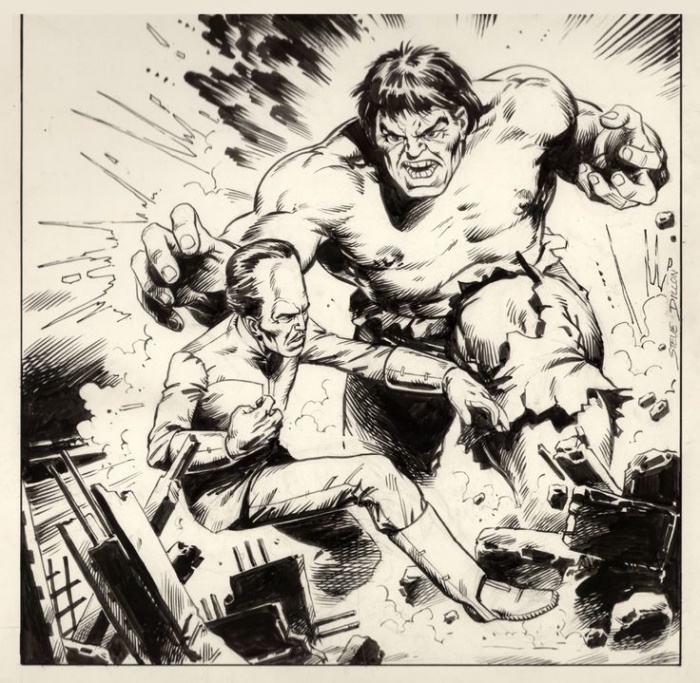 El dibujante Steve Dillon ha fallecido 2 Steve Dillon - Hulk Weekly 03