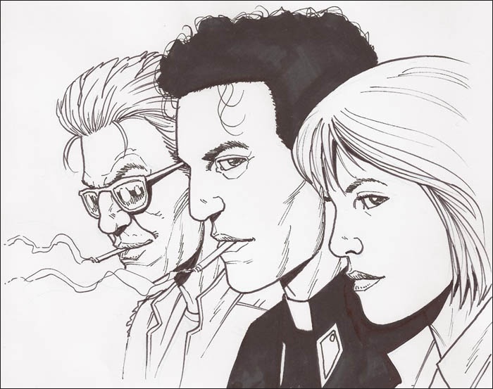 El dibujante Steve Dillon ha fallecido 14 Steve Dillon - Preacher 02