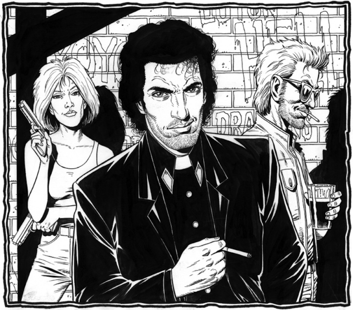 El dibujante Steve Dillon ha fallecido 16 Steve Dillon - Preacher 04