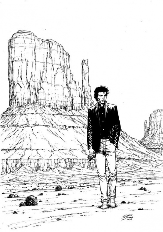 El dibujante Steve Dillon ha fallecido 17 Steve Dillon - Preacher 05