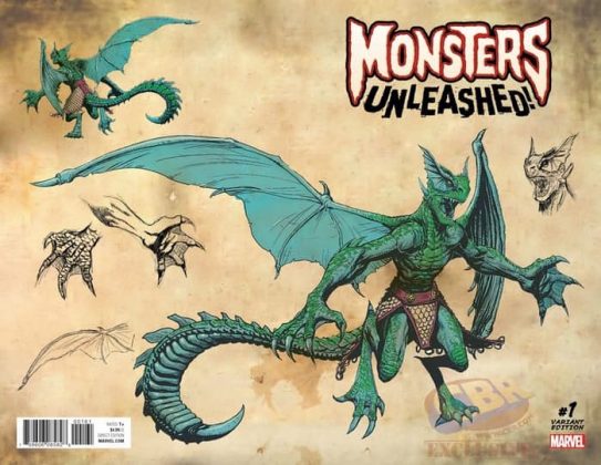 Primer vistazo al arte de McNiven en 'Monsters Unleashed'