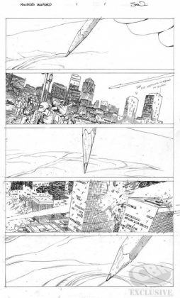 Primer vistazo al arte de McNiven en 'Monsters Unleashed'