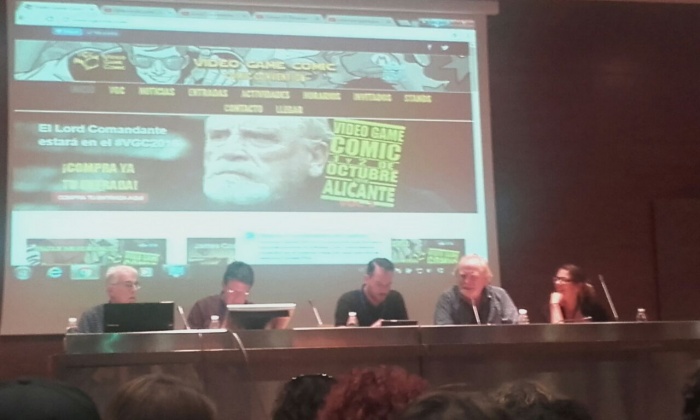 VGCómic 2016 - Charla James Cosmo 01
