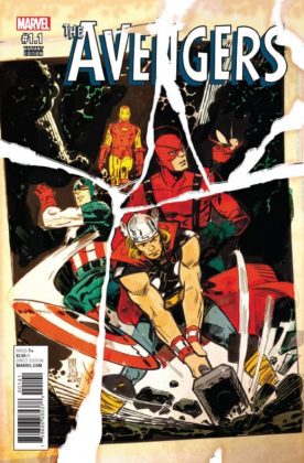 Primer vistazo a 'Avengers #1.1'