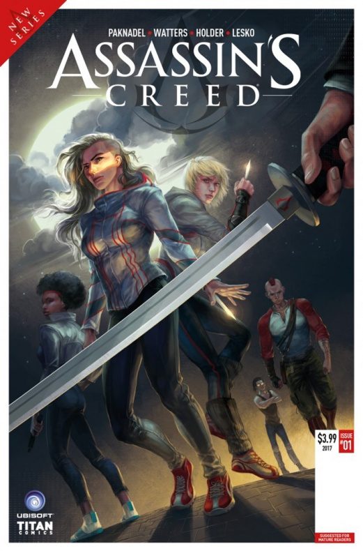 Titan Comics une a La Hermandad en 'Assassin's Creed' #1 7 cover-sunsetagain