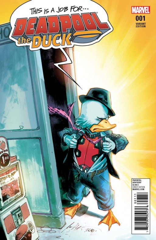 Primer vistazo a 'Deadpool the Duck' #1, una curiosa fusión