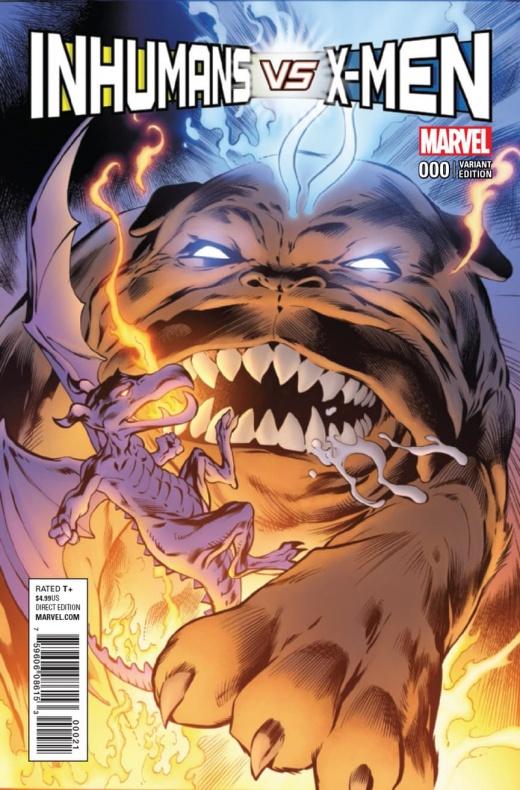 Primer vistazo a ‘Inhumans Vs. X-Men’ #0 3 Marvel Comics, X-Men