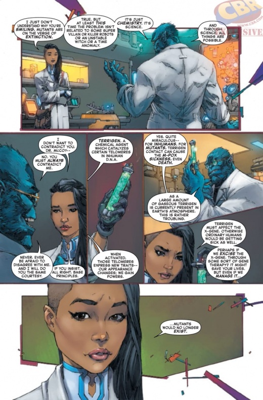 Primer vistazo a ‘Inhumans Vs. X-Men’ #0 10 Marvel Comics, X-Men