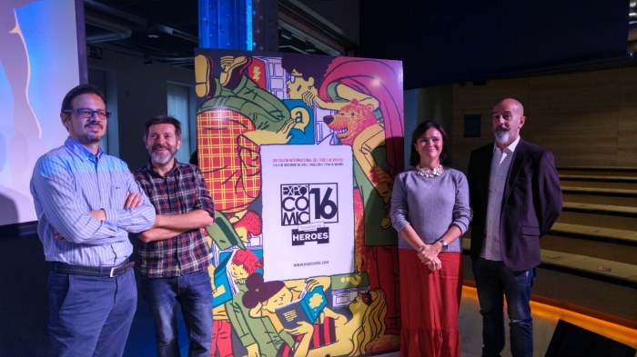 Expocómic 2016 ha sido presentado oficialmente