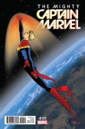 Primer vistazo a 'The Mighty Captain Marvel' #0 y #1