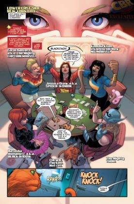 Primer vistazo a 'The Mighty Captain Marvel' #0 y #1