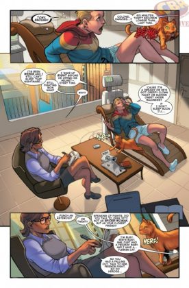 Primer vistazo a 'The Mighty Captain Marvel' #0 y #1
