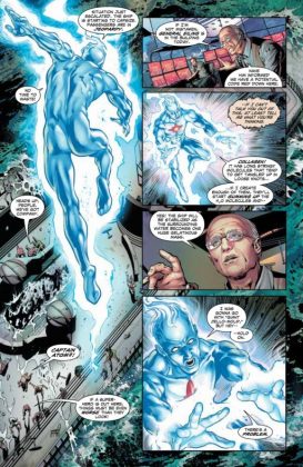 Primer vistazo a ‘The Fall and Rise of Captain Atom’