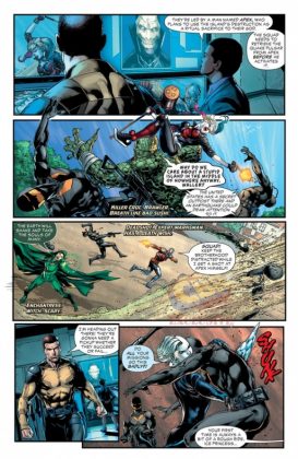 Primer vistazo a 'Justice League vs. Suicide Squad' #1