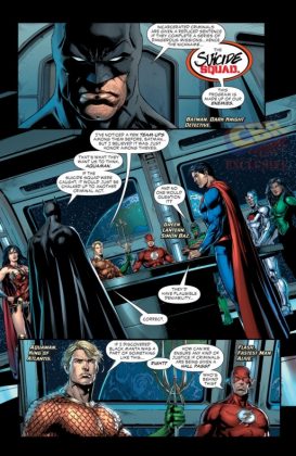 Primer vistazo a 'Justice League vs. Suicide Squad' #1