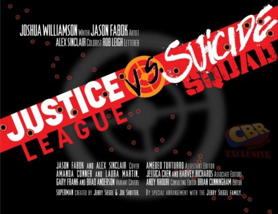 Primer vistazo a 'Justice League vs. Suicide Squad' #1