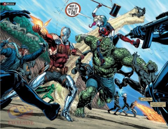 Primer vistazo a 'Justice League vs. Suicide Squad' #1