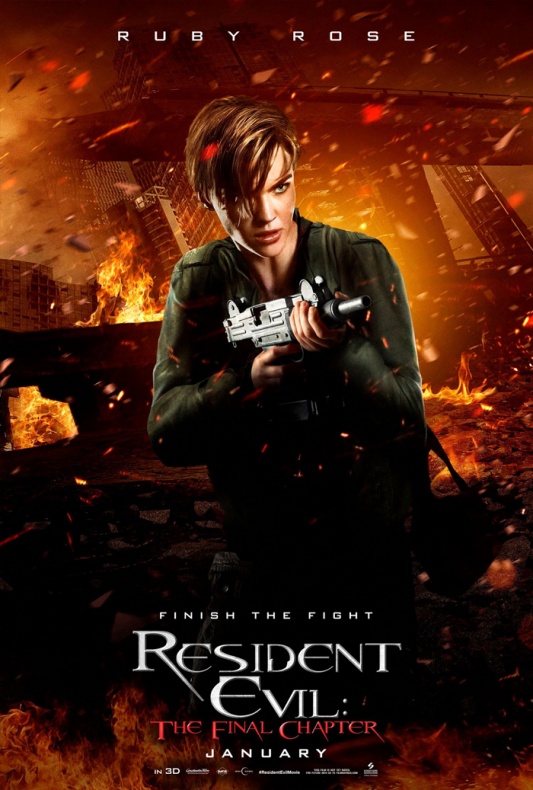 Sony Pictures lanza dos nuevos tráileres de 'Resident Evil: El Capítulo Final' 3 ruby-rose