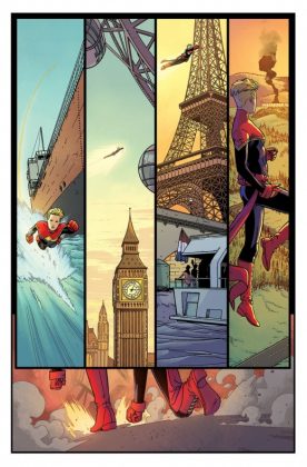 Primer vistazo a 'The Mighty Captain Marvel' #0 y #1