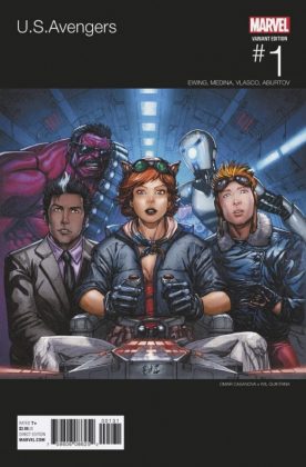 Primer vistazo a 'U.S.Avengers' #1