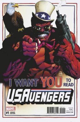 Primer vistazo a 'U.S.Avengers' #1