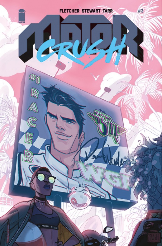 Primer vistazo a 'Motor Crush'#1, del equipo creativo de 'Batgirl' 6 Image, Motor Crush