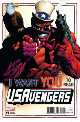 Primer vistazo a 'U.S Avengers' #1