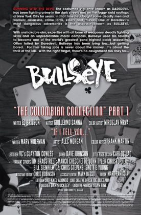Primer vistazo a 'Bullseye' #1