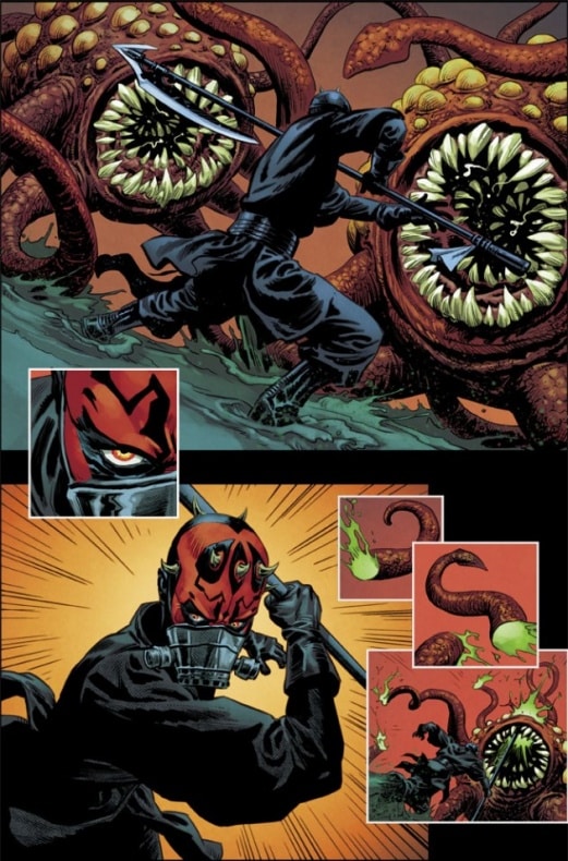 Primer vistazo al cómic, 'Star Wars: Darth Maul' #1