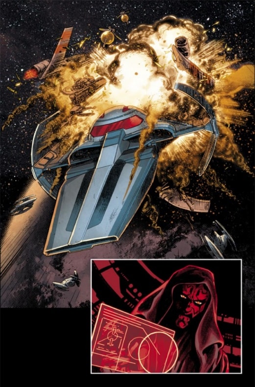 Primer vistazo al cómic, 'Star Wars: Darth Maul' #1