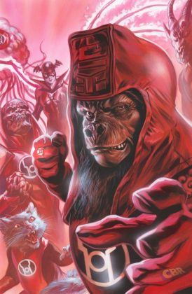 Desveladas nuevas portadas alternativas de 'Planet of the Apes/Green Lantern'