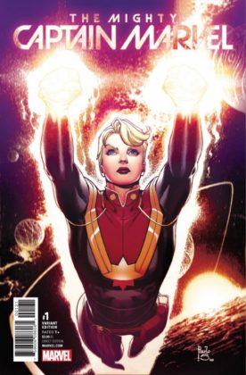 Primer vistazo a 'The Mighty Captain Marvel' #1
