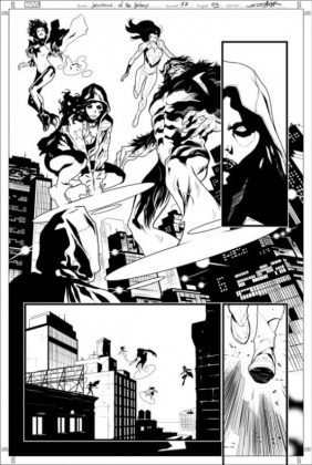 Bendis enseña material de 'Daredevil', 'Armor Wars' y 'Brilliant'