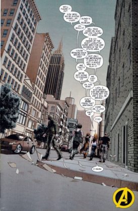 Bendis enseña material de 'Daredevil', 'Armor Wars' y 'Brilliant'