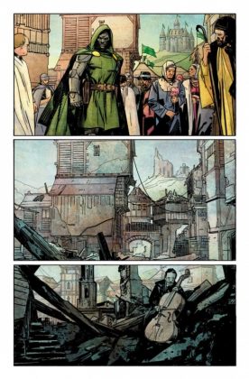 Bendis enseña material de 'Daredevil', 'Armor Wars' y 'Brilliant'
