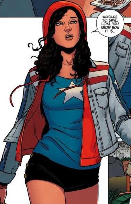 America Covers Marvel Comics