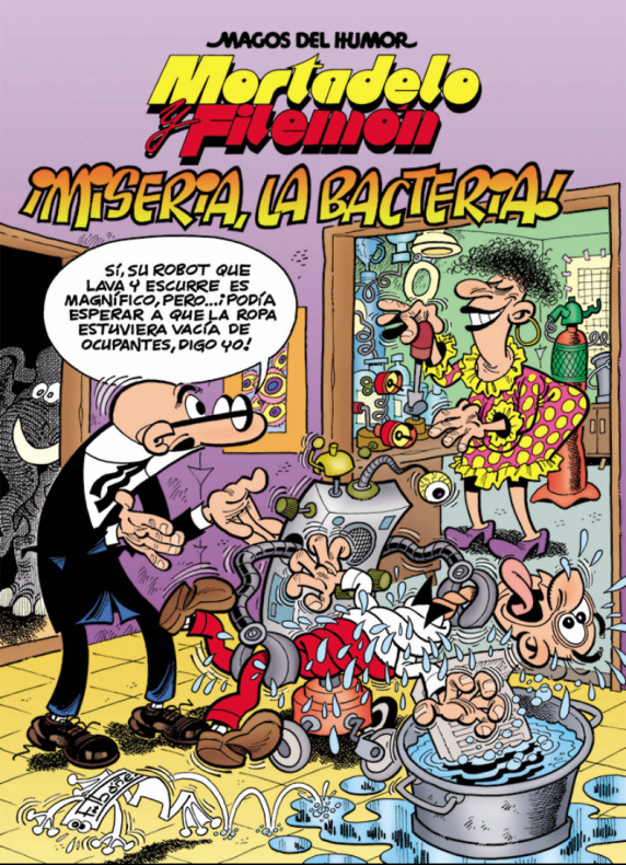 Mortadelo y Filemón. ¡Miseria, La Bacteria!