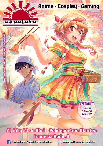 ExpOtaku San Sebastián 2017 cartel