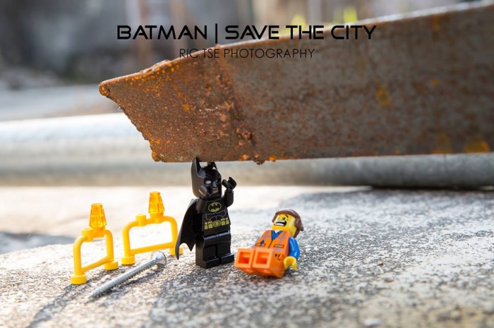 Descubre el trabajo del fotógrafo Ric Tse, 'Batman Save The City'