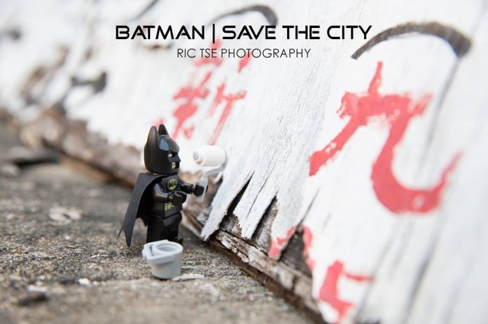 Descubre el trabajo del fotógrafo Ric Tse, 'Batman Save The City'