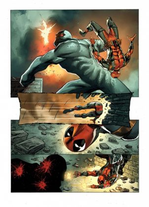 Deadpool Bad Blood Rob Liefeld Marvel