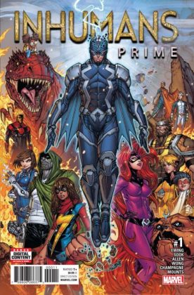 Al Ewing, Inhumanos, Inhumans Prime, Marvel, Resurrxion