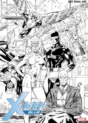 Arthur Adams, Cullen Bunn, Jorge Molina, Marvel, Resurrxion, X-Men Blue